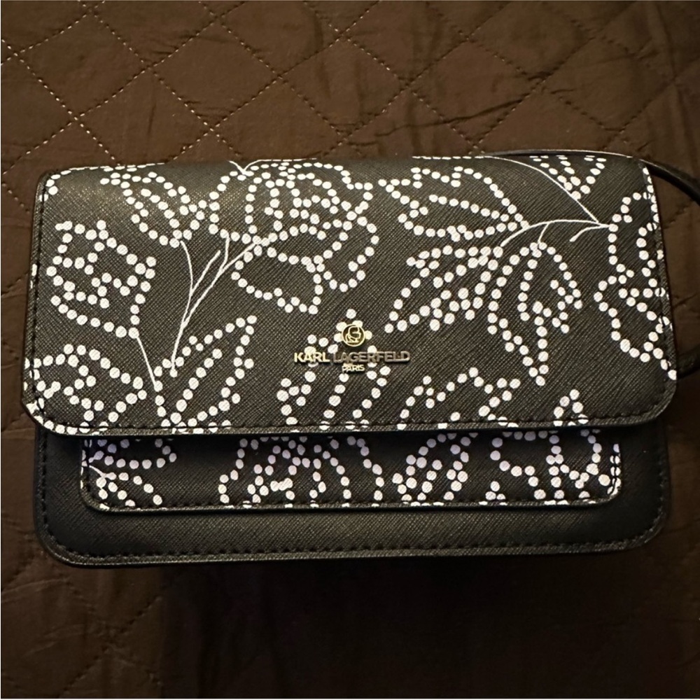 Karl Lagerfeld cross body bag NWOT - Picture 7 of 9